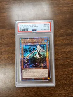 Yu-Gi-Oh! TCG Sky Striker Ace - Raye 1st Edition QCSR PSA 10 - Image 1