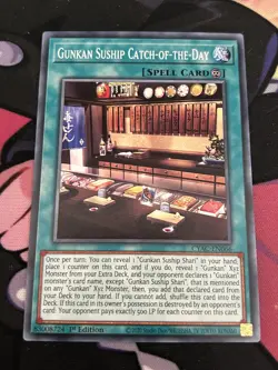 Gunkan Suship Catch-of-the-Day CYAC-EN066 Common 1st Edition NM Yugioh - Image 1