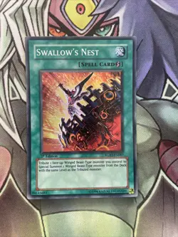RGBT-EN087 Swallow's Nest Super Rare 1st Edition Near Mint Yugioh - Image 1