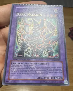 Yu-Gi-Oh! Dark Paladin DMG-001 Double Error Name Shift Misprint - Image 2