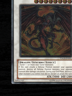 Yu-Gi-Oh Red Dragon Archfiend TDGS-EN041 Unlimited Ultimate Rare EU 2008 - Image 5