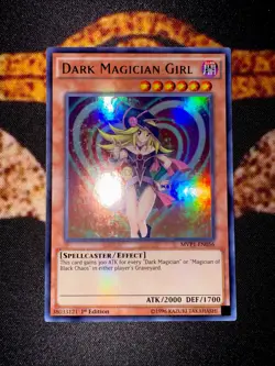 🔥 YUGIOH • DARK MAGICIAN GIRL • ULTRA RARE • MVP1-EN056 • 1st EDITION • VLP 🔥 - Image 5