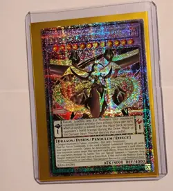 Supreme King Z-ARC 1st Edition Quarter Century Secret Rare RA04-EN284 Yu-Gi-Oh! - Image 1