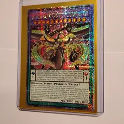 Supreme King Z-ARC 1st Edition Quarter Century Secret Rare RA04-EN284 Yu-Gi-Oh! - Image 4