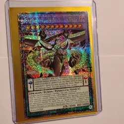 Supreme King Z-ARC 1st Edition Quarter Century Secret Rare RA04-EN284 Yu-Gi-Oh! - Image 5