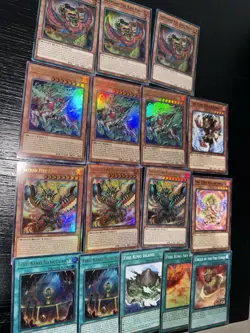 Yugioh Fire King Deck Core Ponix Kirin Sacred Fire King Garunix Arvata Barong + - Image 2