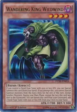 Yugioh! MP Wandering King Wildwind - DUSA-EN016 - Ultra Rare - 1st Edition Moder - Image 1
