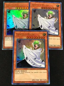 Yugioh Vanity's Ruler DUOV-EN061 1ST Ultra x3 (LP) - Image 1