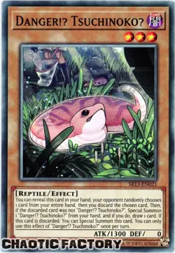 YUGIOH SR13-EN021 Danger!U TsuchinokoU Common 1st Edition NM - Image 1