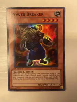 Power Breaker - STBL-EN010 - 1st Edition - Super Rare - LP - Image 1