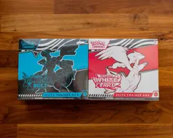 Pokemon Black Bolt and White Flare Elite Trainer Box Sealed *Both in Hand* - Image 1