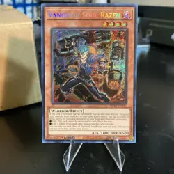 Yu-Gi-Oh! TCG Vanquish Soul Razen MP24-EN139 1st Edition Prismatic Secret Rare - Image 1