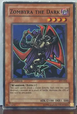 Yu-Gi-Oh! - Zombyra The Dark - SYE-022 - 1st Edition NS4 - Image 1