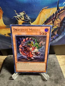 Yu-Gi-Oh! Dracotail Mululu Ultra Rare 1st Ed NM Justice Hunters JUSH-EN005 - Image 1