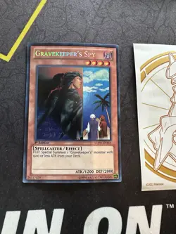 Yugioh Gravekeeper's Spy LCJW-EN255 1st Edition Secret Rare Holo 094💎NM💎 - Image 1