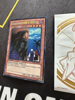 Yugioh Gravekeeper's Spy LCJW-EN255 1st Edition Secret Rare Holo 094💎NM💎 - Image 3