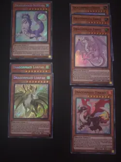 Yugioh Custom Dragonmaid Deck With Extra Deck - Image 2
