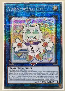 Yummy Snatchy 1st Edition Starlight Rare JUSH-EN022 Yu-Gi-Oh! - Image 1