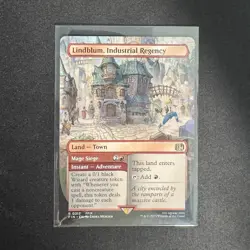 Lindblum Industrial Regency Borderless Final Fantasy 312 MTG Rare Non-Foil NM - Image 1