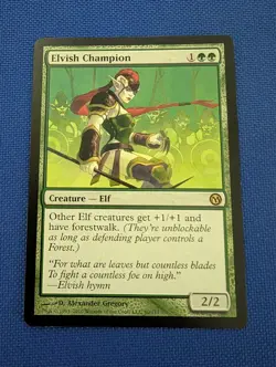 Elvish Champion, Duels of the Planeswalkers, Magic the Gathering, MTG - Image 1
