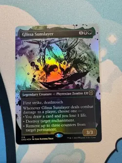 MTG Glissa Sunslayer Foil Showcase X1 NM ONE - Image 1