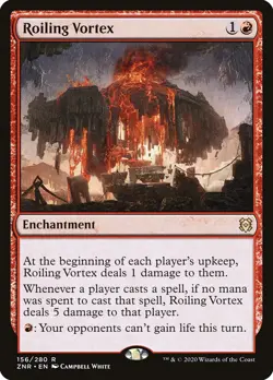 MTG Magic the Gathering Roiling Vortex (156/493) Zendikar Rising NM - Image 1