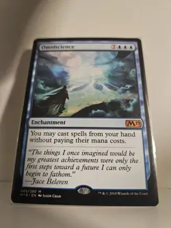 Omniscience - NM - MTG - Core Set 2019 - M19 #65 - MTG Singles - Image 1