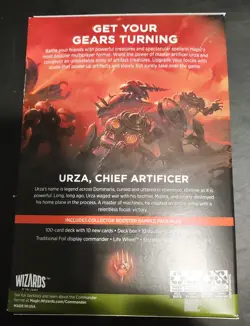 Magic The Gathering: Urza's Iron Alliance - Sealed Commander Deck - Image 2