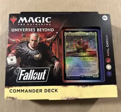 Magic: The Gathering Universes Beyond: Fallout Commander Deck - Hail, Caesar New 195166228532 - Image 1