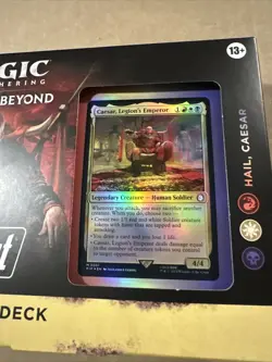 Magic: The Gathering Universes Beyond: Fallout Commander Deck - Hail, Caesar New 195166228532 - Image 4