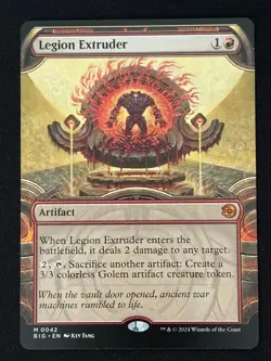 1x MTG Legion Extruder (Showcase) - Outlaws of Thunder Junction (BIG) #42 - Image 1