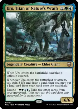 NM Uro, Titan of Nature's Wrath, MGT, Modern Horizons 3, Magic the Gathering, 27 - Image 1