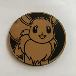 Eevee Prismatic Evolutions Pokemon Day 2025 Promo Coin - Image 1