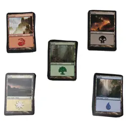 MTG 100 Basic Lands Set MAGIC THE GATHERING Lot of 20 of Each Basic Land - Image 3