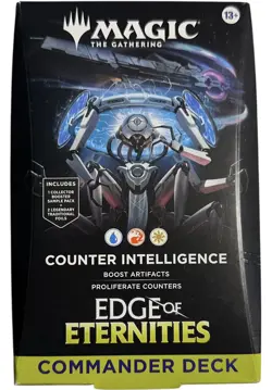 Magic The Gathering Edge of Eternities Commander Deck Counter Intelligence NEW! - Image 1