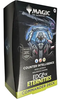 Magic The Gathering Edge of Eternities Commander Deck Counter Intelligence NEW! - Image 2