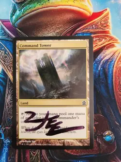 Command Tower From Original Commander Release, Signed By Artist, LP - Image 1