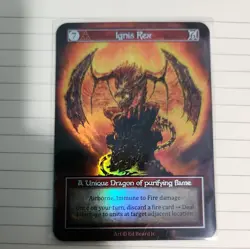 Ingis Rex Foil. Dragonlord Set. Sorcery Contested Realm - Image 1
