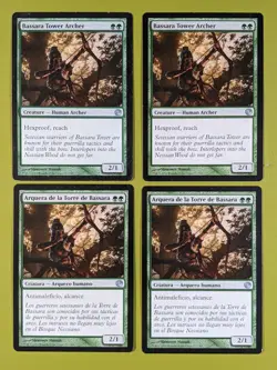 Bassara Tower Archer x4 Journey into Nyx 4x Magic the Gathering MTG 2 Spanish - Image 1
