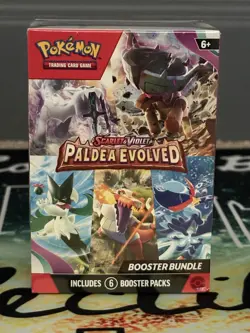 Pokemon TCG Scarlet & Violet Paldea Evolved Booster Bundle (SV02) *NEW & SEALED* - Image 1