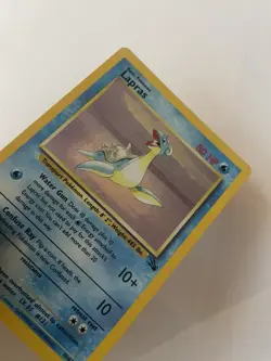 Pokemon TCG Lapras Holo Card WOTC 10/62 Fossil - Image 4