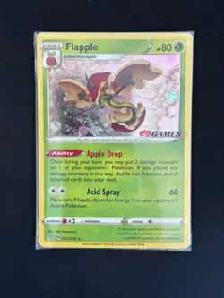 Pokemon TCG Flapple 022/192 EB Games Stamped Exclusive Promo Sealed - Image 1