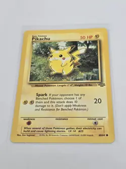 Pokemon TCG Pikachu Jungle 60/64 Regular Unlimited Common NEAR MINT NM - Image 1