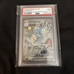 2024 POKEMON SVP BLACK STAR PROMO SPECIAL ILLUSTRATION COLL KINGDRA EX PSA 9 - Image 1