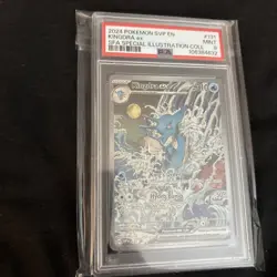 2024 POKEMON SVP BLACK STAR PROMO SPECIAL ILLUSTRATION COLL KINGDRA EX PSA 9 - Image 2