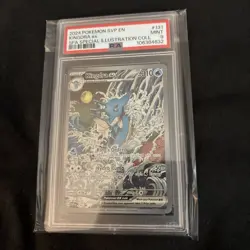 2024 POKEMON SVP BLACK STAR PROMO SPECIAL ILLUSTRATION COLL KINGDRA EX PSA 9 - Image 3