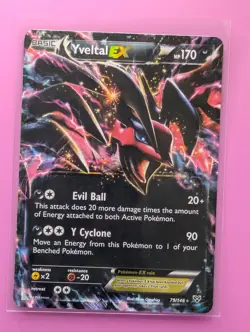 Yveltal EX - 79/146 - XY Base Set - Ultra Rare - Pokemon - LP - Image 1