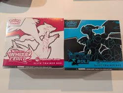 Pokemon Center Black Bolt and White Flare ETB Set Of Both - Image 1