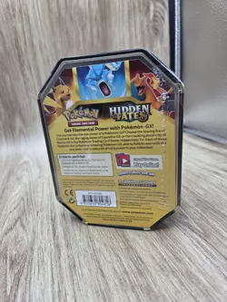 Pokemon TCG : Hidden Fates Tin CHARIZARD GX BRAND NEW FACTORY SEALED - Image 2