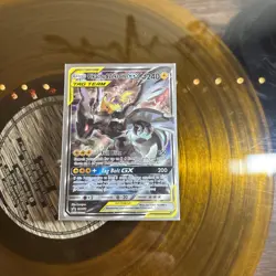 Pikachu & Zekrom GX SM168 Promo - Full Art Ultra Rare Holo Pokemon Card NM - Image 3